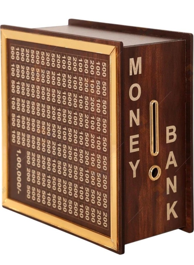 MASHUR FAB Modern Money Box PIGI Bank (1), Brown - Image 2